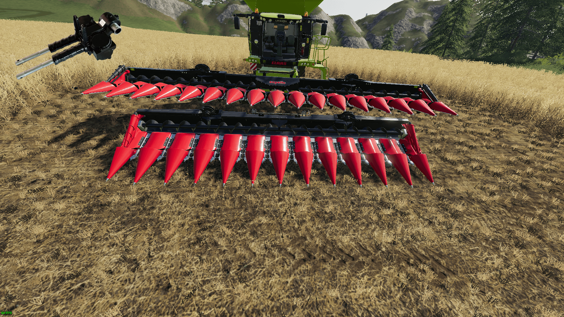 Aluminium kornoppsamlingsgirkasse for kornhøster